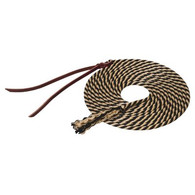 Silvertip Get Down Solid Braid Rope, 1/4 in., Black/Tan