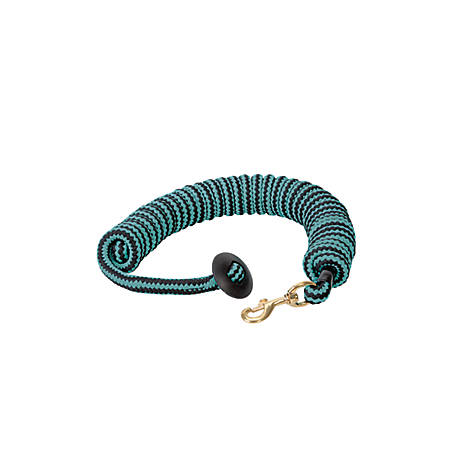 25 Foot Cotton with Brass Plated Chain Lunge Line 