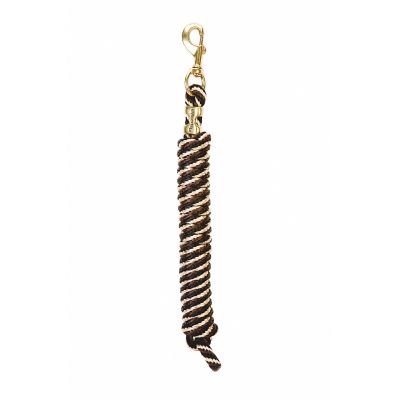 Weaver Equine 10 ft. Poly Lead Rope with Solid Brass 225 Snap, 5/8 in. x 10 ft.