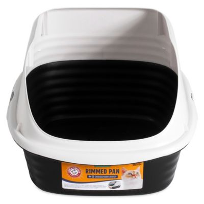 Image showing  Large Rimmed Wave Cat Litter Box