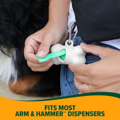 Image showing  Cornstarch Dog Poop Bags, 180 Bags