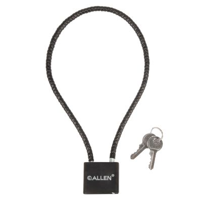 Allen 15 in. Cable Gun Lock, Black