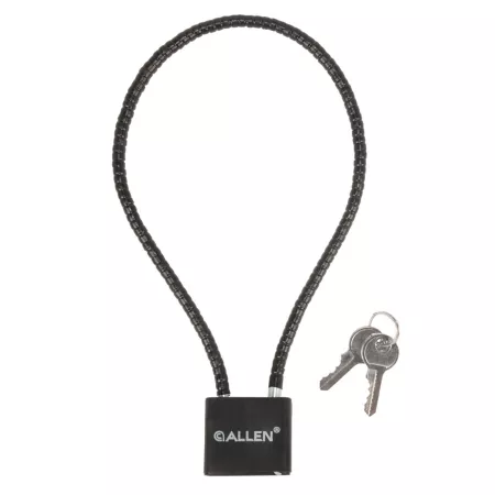 Allen Cable Gun Lock 15 in Black Gun Locks