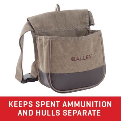 Image showing  Select Canvas Double Compartment Shell Bag