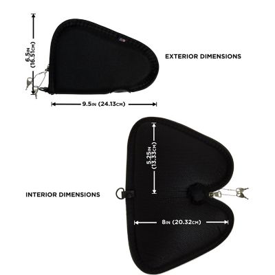 Image showing  8 in. Locking Pistol Case