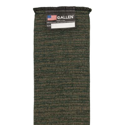 Image showing  52 in. Knit Gun Sock for Rifle/Shotguns With or Without Scope, Drawstring Closure, Heather Green