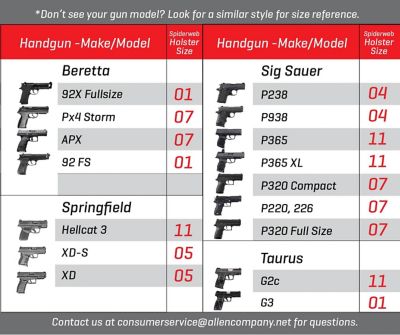 Image showing  Spiderweb In-The-Pocket Conceal Carry Gun Holster, Ambidextrous, 2-3 in. Barrel Revolvers, Black