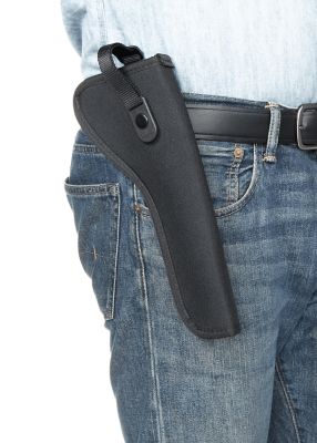 Image showing  Cortez Handgun Holster, Right-Handed, 7-8.5 in. Barrel Med/Large Frame Double Action Revolvers, Black