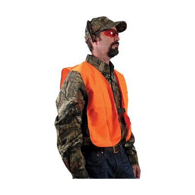 Image showing  Unisex Adult Hunting Vest, Size 38 to 48 in., Orange
