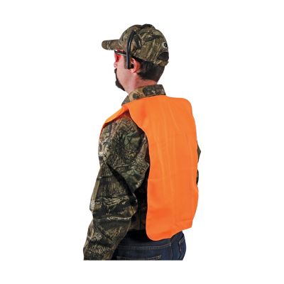 Image showing  Unisex Adult Hunting Vest, Size 38 to 48 in., Orange