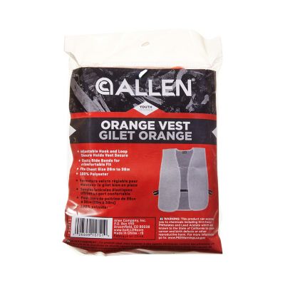 Image showing 6 th Allen Youth Hunting Vest, Blaze Orange