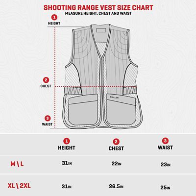 Image showing  Ace Shooting Vest, M/L