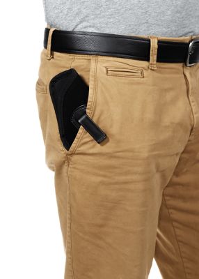 Image showing  Company Inside-The-Pant Conceal Carry Gun Holster, Right-Handed, Large Semi-Auto Handguns, Black