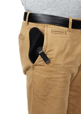 Image showing  Inside-The-Pant Conceal Carry Gun Holster, Right-Handed, Med/Large Frame Semi-Auto Handguns, Black