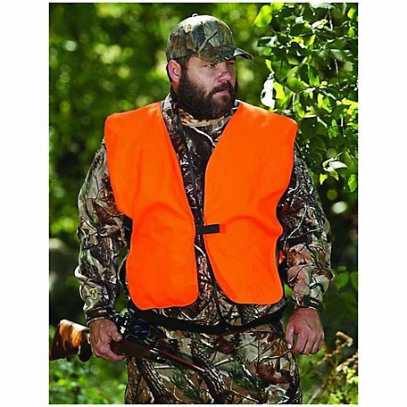 Allen Men's Vest for Hunters, Size: 60 in. Big Man, Orange