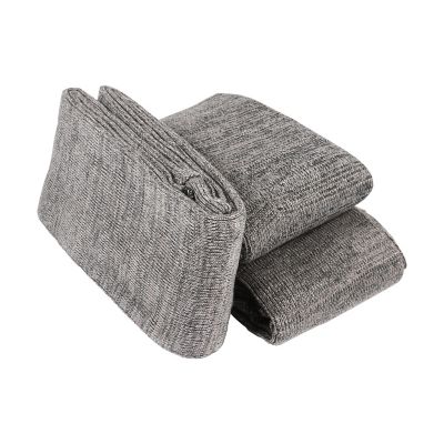 Image showing  Company Knit Gun Sock for Rifle/Shotguns With or Without Scope - Drawstring Closure - 52", Heather Gray, 3-Pack