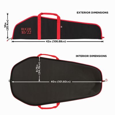 Image showing  40 in. Ruger Embroidered 10/22 Rifle Case