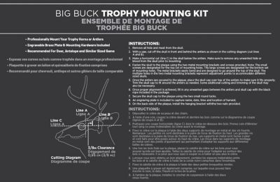 MOBU Country Allen Big Buck Trophy Mounting Kit 5615 