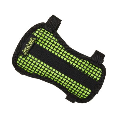 Allen Medium Mesh Armguard, Black/Hot Green