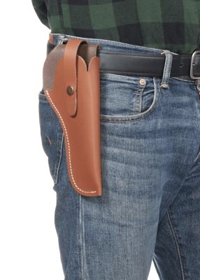 Image showing  Red Mesa Leather Pistol Holster, Semi-Auto Handguns, Brown Leather