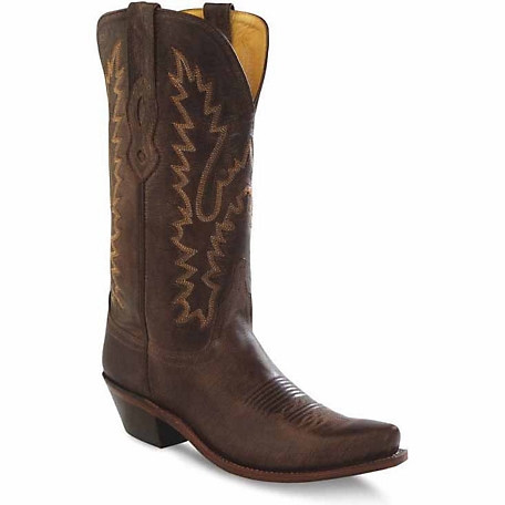 Old West Women's Western Boots, 12 in., Brown