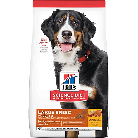 Hill's Science Diet Large Breed Adult Chicken and Barley Recipe Dry Dog Food