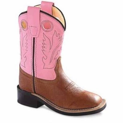 Old West Baby Girls' Western Boots, 6 in.