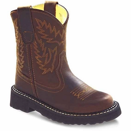 Old West Unisex Infants' 7 in. Tubbies Western Cowboy Boots