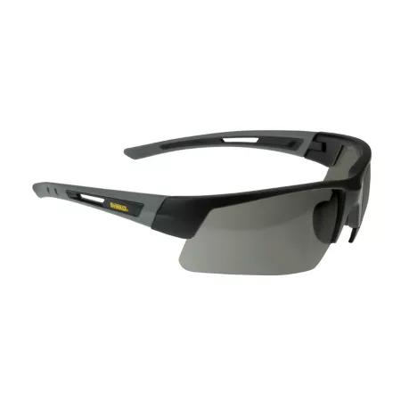 DeWALT CROSSCUT Safety Glasses Black Frame Black Lens Safety Glasses