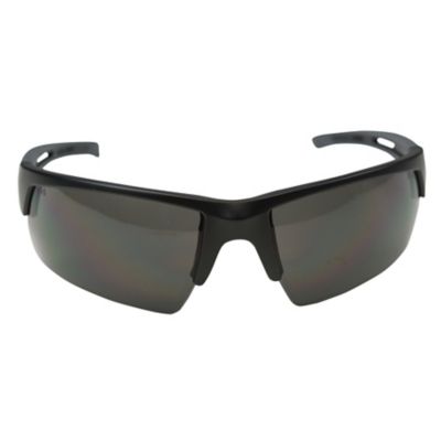 Image showing  Crosscut Safety Glasses, Black Frame, Black Lens