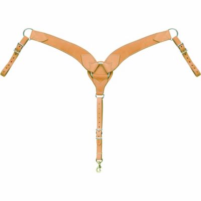 Weaver Equine Horizons Roper Breastcollar, Golden Brown