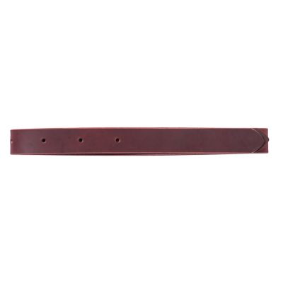 Weaver Leather 1-3/4 in. x 72 in. Leather Half-Breed Saddle Billet, Burgundy