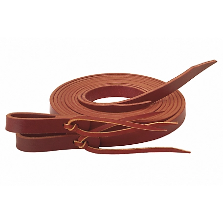 Weaver Leather Latigo Leather Split Reins with Water Tie Ends, 3/4 in ...