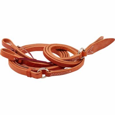 Weaver Equine Harness Leather Romal Reins, 5/8 in. x 8 ft.