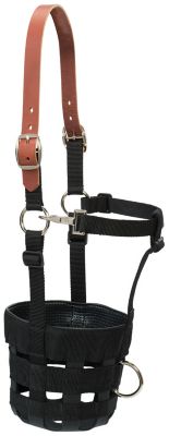 Image showing 0 th Weaver Equine Grazing Horse Muzzle, Black