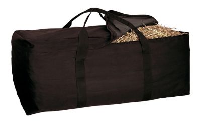 Foldable Portable Horse and Livestock Hay Bale Bags-Super Tough Bottom Yinrunx Hay Tote Bag Black 24 x 19 x 10 Extra Large Tote Hay Bale Carry Bag