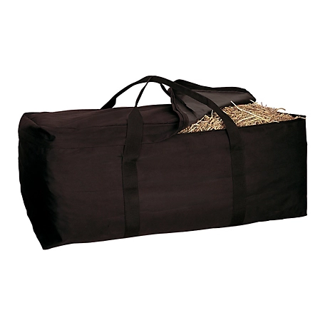 Weaver Leather Hay Bale Bag, Black, Large