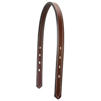 Weaver Leather Double Buckle Crown Horse Halter with Replacement Crown, 3/4 in. x 25 in., Mahogany