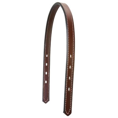 Image showing  Double Buckle Crown Horse Halter with Replacement Crown, 3/4 in. x 25 in., Mahogany