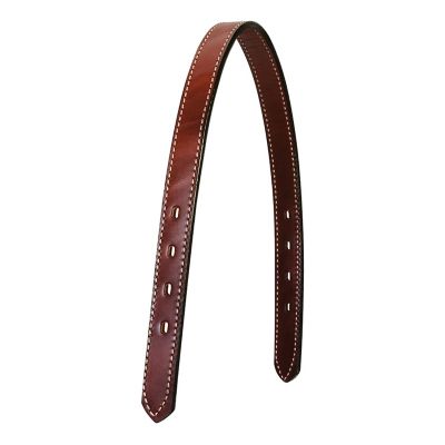 Weaver Leather Double Buckle Horse Bridle Leather Replacement Crown, 1 in. x 25 in., Mahogany
