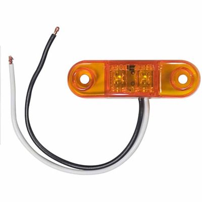 Hopkins Towing Solutions 2-5/8 in. 12V LED Clearance/Side Marker Light, Amber