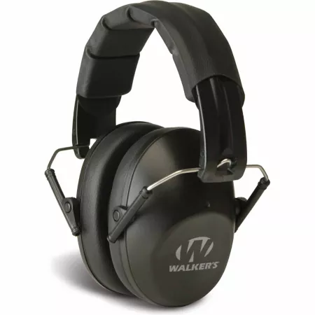 Walker's Game Ear Low Profile Foldable Earmuffs 22dB Noise Reduction Rating 1 Pair Earmuffs