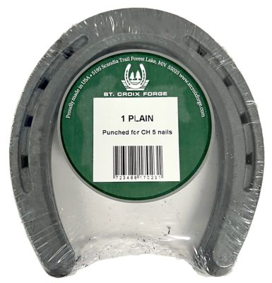 Image showing  Plain Horseshoes, Size 1, 2 ct.