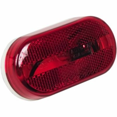 Hopkins Towing Solutions 12V Rectangular Clearance Marker Light, Red