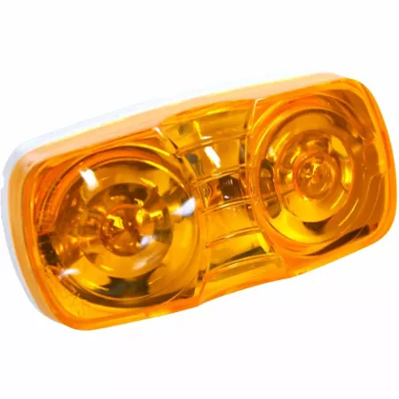 Hopkins Towing Solutions 4 in 12V Double Bulb Clearance/Side Marker Light Amber Clearance & Side Marker Lights