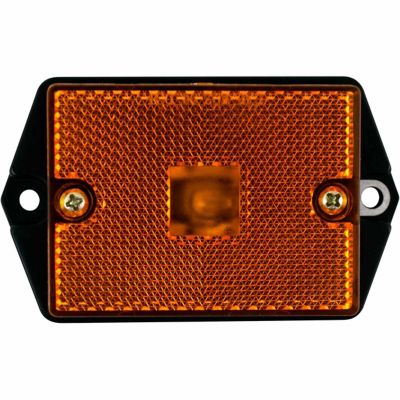 Hopkins Towing Solutions 12V Ear Mount Rectangular Clearance/Side Marker Light, Amber