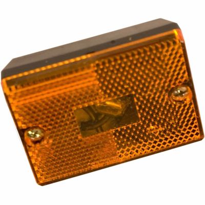 Hopkins Towing Solutions 2-3/4 in. 12V Rectangular Clearance/Side Marker Light, Amber