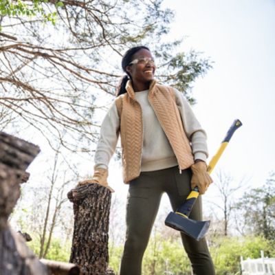 Image showing  3.5 lb. 34.5 in. Pro Single Bit Axe