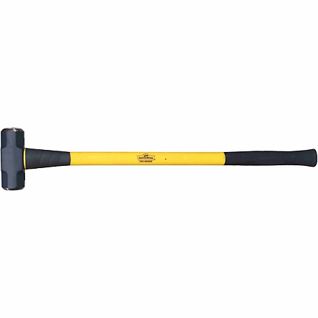 GroundWork 8 lb. 34 in. Fiberglass Handle Pro GWP Sledge Hammer at