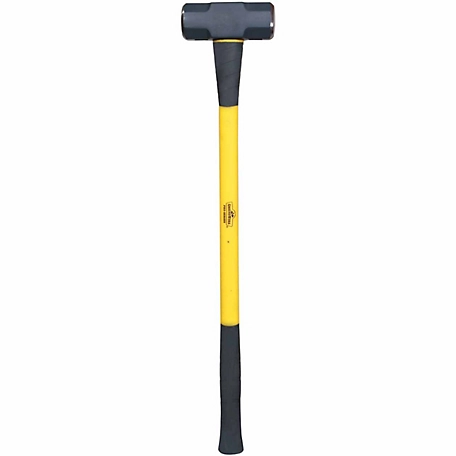 GroundWork 10 lb. Fiberglass Handle Pro Sledge Hammer